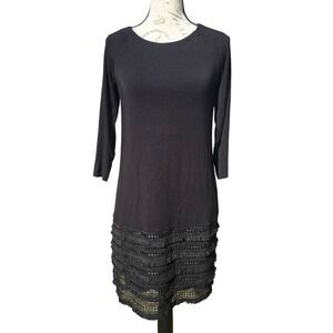 bailey 44 layered column dress | Dresses | Bailey 44 Stripe White Black Size S Nwt Collar Style_Stand